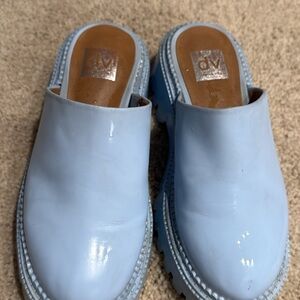 Dolce Vita Light Blue Slip-On Clogs